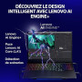 Lenovo Legion 5 15IRX10 - Ordinateur Portable Gaming 15.1'' OLED WQXGA 165Hz (Intel Core i7-13650HX, RAM 32Go, SSD 1To, NVIDIA R