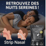 60 Bandelettes Nasales | Ecarteur Nasal | Dispositifs Anti Ronflement Puissant | 3 Bandes de Maintien Renforcé Noir| Patch Nez R