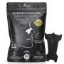 60 Bandelettes Nasales | Ecarteur Nasal | Dispositifs Anti Ronflement Puissant | 3 Bandes de Maintien Renforcé Noir| Patch Nez R