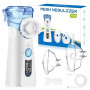 VapoZen VapZen Nebulisateur Inhalateur Silencieux pour Adultes et Enfants Nebulisateur Écran Numérique et Autonettoyant Aerosol