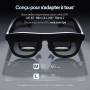 XREAL One Pro AR Lunettes, Réalité Augmentée Puce X1,REAL 3D,XR Glass 3DoF Natives,Optique X-Prism 57° FOV, Écran HD171" 120Hz,p