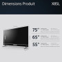 Sony Bravia Television KD-55X85L: 4K Ultra HD |Full Array LED | HDR | Google Television | Pack ECO | BRAVIA Core