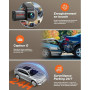 iZEEKER 4K Dashcam Voiture Avant Arrière, Wi-Fi 6 Intégré, Carte SD 32G Offerte, Caméra Dual 4K+1080P, Écran IPS 2,99", Contrôle