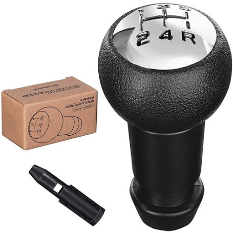 Spurtar Pommeau de levier de vitesses manuel 5 vitesses pour Peugeot 106 107 207 301 306 307 308 407 408 508 3008 1007 / pour CI