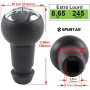 Spurtar Pommeau de levier de vitesses manuel 5 vitesses pour Peugeot 106 107 207 301 306 307 308 407 408 508 3008 1007 / pour CI