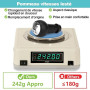 Spurtar Pommeau de levier de vitesses manuel 5 vitesses pour Peugeot 106 107 207 301 306 307 308 407 408 508 3008 1007 / pour CI