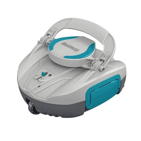 Bestway Robot aspirateur de Piscine Automatique AquaTronix G100-27 cm x 24,4 cm x 15,5 cm - Gris/Vert