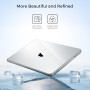 EooCoo Compatible Coque avec MacBook Neo 13 Pouces 2026 (Modèle A3404, Puce A18 Pro) Étui Rigide Housse de Protection en Plastiq