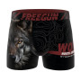 Freegun Boxer Enfant, Caleçon Garçon Sport Extreme, Doux & Respirant (Lot de 4)