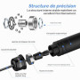 Blukar Corde à Sauter, Speed Jump Rope Réglable pour Hommes & Femmes, Roulements à Billes en Acier, Poignées Antidérapantes en M