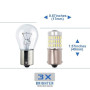 NSLUMO Ampoules de recul, P21W Ampoule LED pour Peug.eot 208 3008 5008 207 208 308, Ci/troen C4 Cactus C4 C5 C3 P21W LED Feu de