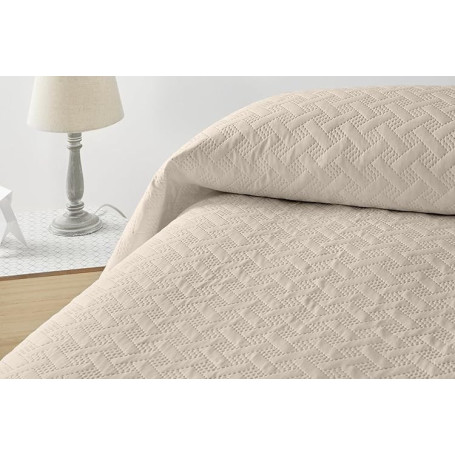 Degrees Home Liso – Couvre-lit Fin Multi-Usage (180x260) – Dessus de Lit 2 Personnes Uni en Microfibre Douce et Légère pour Tout