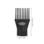 Lurrose Lot De 2 Embouts Peignes Universels Pour Sèche-Cheveux Accessoires Coiffure Concentrateur De Flux D'Air Pour Cheveux Lis