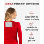TerraTherm Patch chauffant dos, nuque et épaules – chaleur profondeur bienfaisante 12 h, chauffe-dos – chauffe-corps autocollant