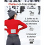 TerraTherm Patch chauffant dos, nuque et épaules – chaleur profondeur bienfaisante 12 h, chauffe-dos – chauffe-corps autocollant