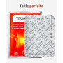 TerraTherm Patch chauffant dos, nuque et épaules – chaleur profondeur bienfaisante 12 h, chauffe-dos – chauffe-corps autocollant