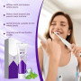 Lot de 2 dentifrices SP-7 violets, blanchiment des dents, dentifrice probiotique, dentifrice blanchissant intensif pour dents se