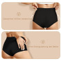 YouShow Culottes Femmes Coton Taille Haute Lot de 5 Slips Elasticité Ventre Plat
