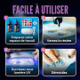CRAFT RESIN Kit de Résine UV avec Lampe – Grande Lampe 36W à 22 LED et 200g de Résine UV, Cristal Clair et Anti-Jaunissement – K