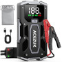 ACEZUK Booster Batterie Voiture 7000A, Démarreur de Voiture Portable (Jusqu'à 5.5L Diesel ou 7.0L Gaz), 12V Jump Starter avec 2.