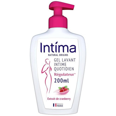 Intima Gel Intime Natural Origins - Régulateur Active - 200 ml
