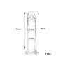 Gode realiste de 18 cm pour femme, souple et adapté aux débutants. Doté d'une gode ventouse, idéal pour femmes et couples. Jouet