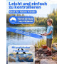 Set de Pêche Enfant 1,8 m – Canne à Pêche Télescopique pour Enfants avec Moulinet, Appâts & Accessoires, Kit Complet pour Débuta