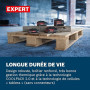 Bosch Expert 18V System Starter-Set Haute Puissance EXBA18V-40 combiné avec Chargeur Rapide Gal 12V/18-80 (Puissance Maxi Jusqu’