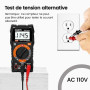 Multimètre Numérique KAIWEETS, Multimètre Digital, Voltmètre Multifonctions 2000 Comptes, Testeur Électrique, Ohmmètre, Mesure L