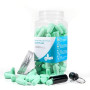 Bouchons Doreilles Anti Bruit 60 Paires,Bouchon Oreilles Bruit Soft Verte,Bouchons d’Oreilles pour la protection contre le Bruit