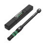 LLAVETOR Clé Dynamométrique 3/8", Haute Précision ±3%, 20-110 Nm, 72 Dents Clé à Cliquet Réversible pour Vélo y Moto D'entretien