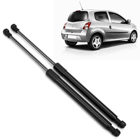 2 Verins de Coffre Compatibles avec Renault Twingo 2 (2007-2014), Vérin de Hayon Vérins à Gaz 8200385560