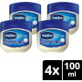 Vaseline Original Protecting Jelly, Crème Protectrice et Réparatrice, Adaptée aux Peaux Sensibles, Peau Sèche Nourrie, Barrière