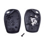 ANGOFIZ Clé Vierge ID46 Electronique à Programmer 2 Boutons Compatible avec Renault Clio 3, Master 3, Kangoo 2, Twingo 2, Wind,