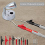 Proster Kit Fils de Test Multimètre 26PCS Professionnel Silicone avec Pointes Interchangeables Or, Aiguilles de Perçage Auto, Cl