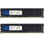 Timetec 16 Go KIT(2x8Go) DDR3 / DDR3L 1333 MHz PC3-10600 Non-ECC Unbuffered 1,5 V / 1,35 V CL9 2Rx8 Faible densité Double rangée
