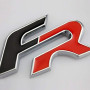 1 Pcs 3D En Métal FR Voiture Côté Fender Arrière Arrière Emblème Badge Sticker Autocollants pour Voitures