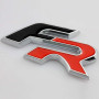 1 Pcs 3D En Métal FR Voiture Côté Fender Arrière Arrière Emblème Badge Sticker Autocollants pour Voitures