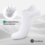 YouShow 10 Paires Chaussettes Basses Homme Femme, Coton Courtes Chaussettes Basses, Sport Respirant Antiderapante Socquettes