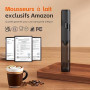 GRIFEMA Mousseur à Lait électrique, Mini Fouet Electrique 13 000 tr/min, Fonctionne à Piles, Milk Frother Ergonomique, Sans BPA,
