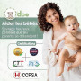 O'doe Vaisselle Bebe | Set Repas Bebe 1er Age 15 Pièces – Coffret Repas Bebe avec Bol Silicone à Ventouse, Cuillères, Tasses, Ba