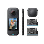 Insta360 X4 Air Pack démarrage Noir Graphite - Caméra 360 8K, Appareil Photo vidéo étanche léger 165g, Perche à Selfie Invisible