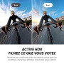 Insta360 X4 Air Pack démarrage Noir Graphite - Caméra 360 8K, Appareil Photo vidéo étanche léger 165g, Perche à Selfie Invisible