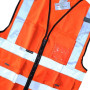 Salzmann Gilet de Sécurité | XS-6XL | 12 couleurs | Fabriqué avec du matériau réfléchissant 3M | Conforme à la norme européenne