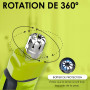 One Blade Lame Nez et Oreille compatible avec One Blade, Système Rotatif à 360°, Nettoyage Facile (1 unité)