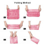 OSDUE Organisateur de Voyage, Lot de 9 Organiseurs de Bagage pour Voyage,Différents Tailles des Cubes Étanche Sacs de Voyage Ran