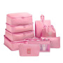 OSDUE Organisateur de Voyage, Lot de 9 Organiseurs de Bagage pour Voyage,Différents Tailles des Cubes Étanche Sacs de Voyage Ran