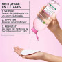 GARNIER Skin Active - Solution Micellaire Tout-En-1 - Nettoie, Démaquille & Hydrate - Micelles & Glycérine Hydrantante - Sans Pa