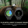 COROS Nomad Montre GPS Outdoor Robuste, écran MIP 1.3", autonomie 22 Jours, Cartes globales préchargées, Microphone pour enregis