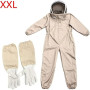 Combinaison D'apiculteur, Costume D'apiculture Professionnelle avec Gants & Protection, Combinaison Apicole pour Tout Le Corps,